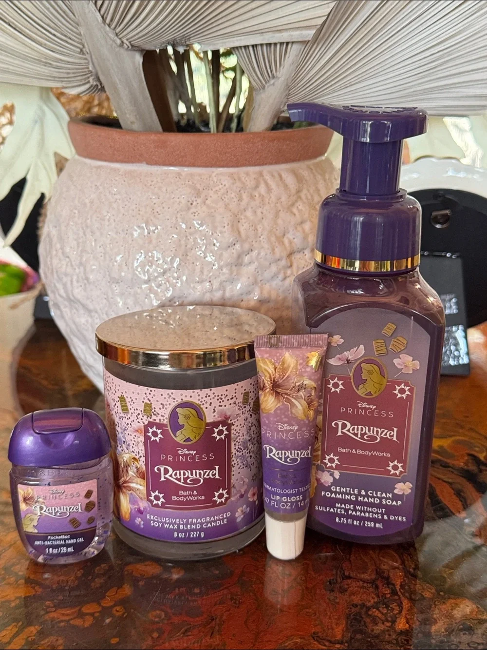 Disney Princess Rapunzel 4 Piece set